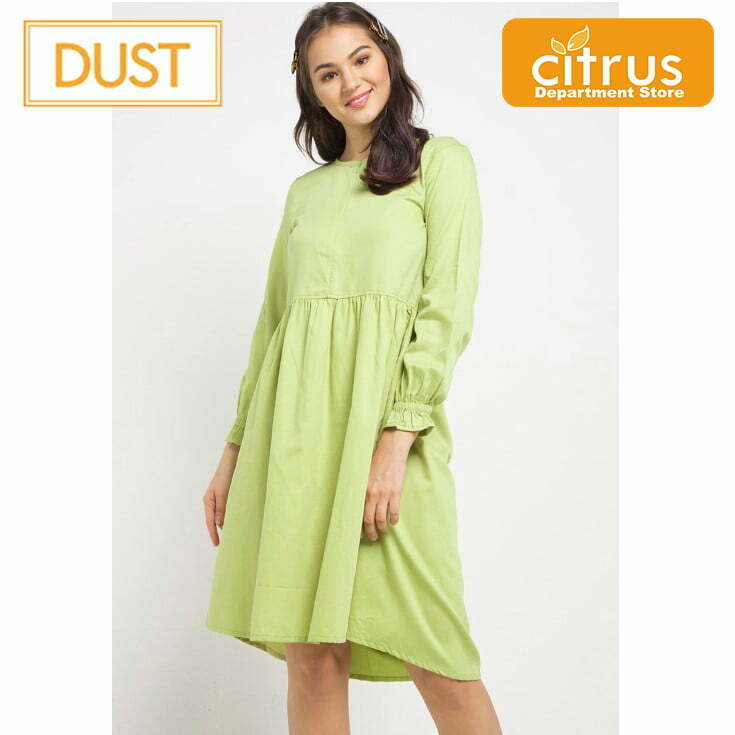 Baju Atasan Wanita Tunik Dust 4112 Warna Hijau Citrus