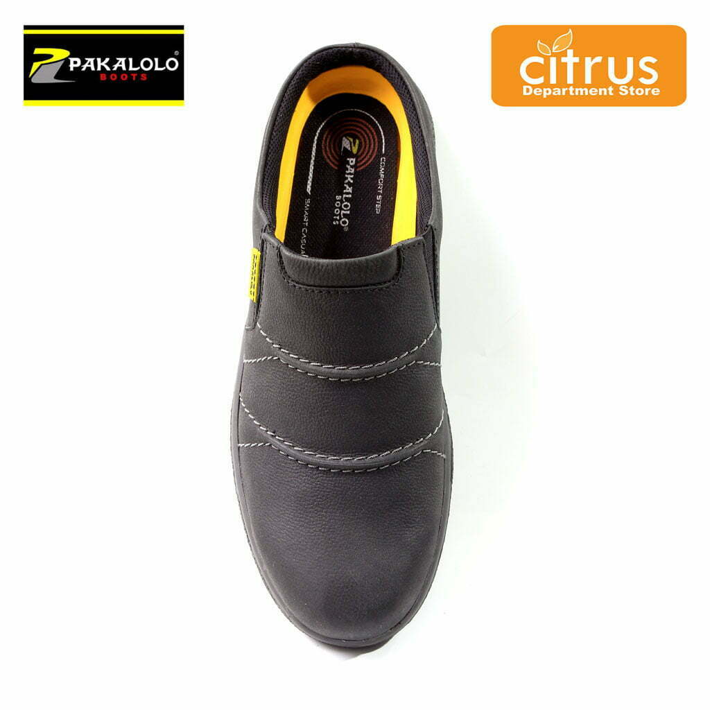  Pakalolo  PIN 095 B Sandal  Sepatu  Pria Warna Hitam Citrus 