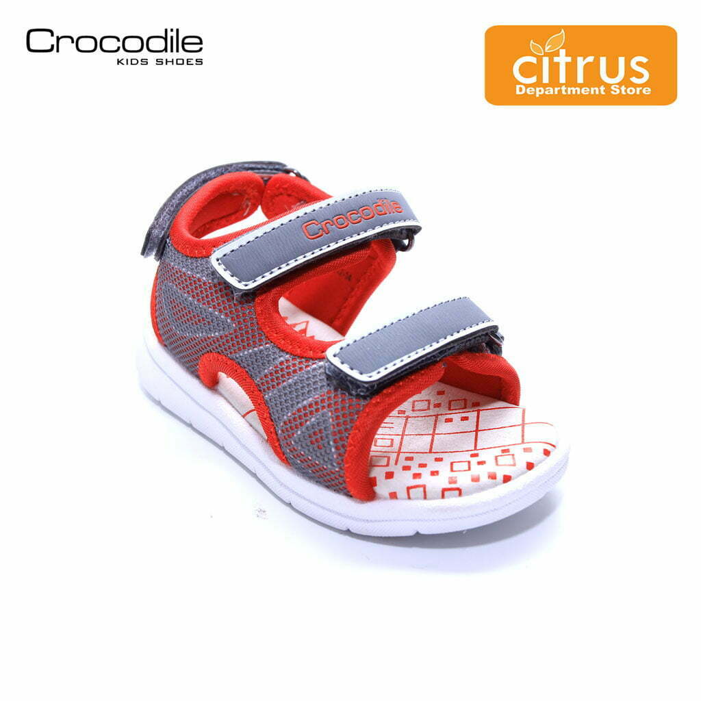  Crocodile  Kids X 17012 14 Sandal  Baby Laki laki Warna Abu 