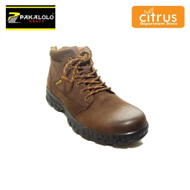 Pakalolo PIS 140 Sepatu  Boot Pria Warna  Coklat  Citrus 