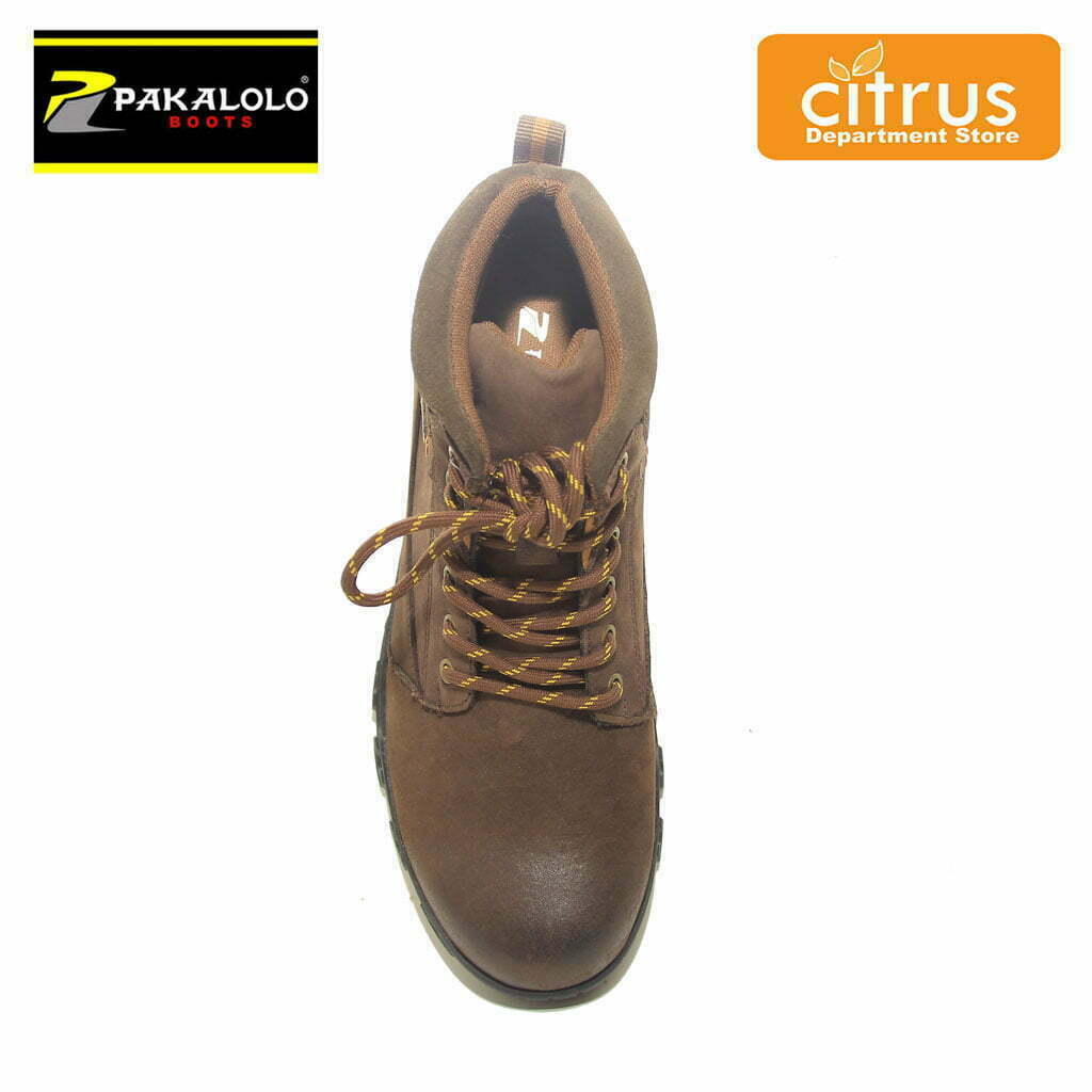 Pakalolo PIS 140 Sepatu Boot Pria Warna Coklat  Citrus 