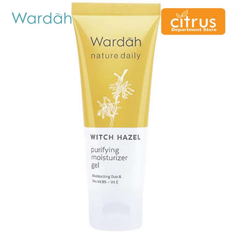 Manfaat Wardah Witch Hazel Purifying Moisturizer Gel